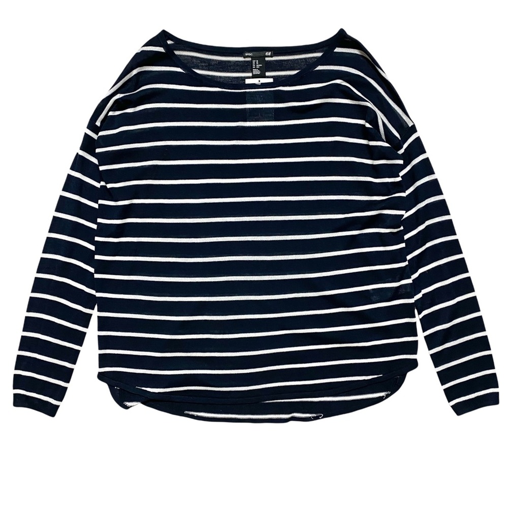 H&M Long Sleeve Striped Top